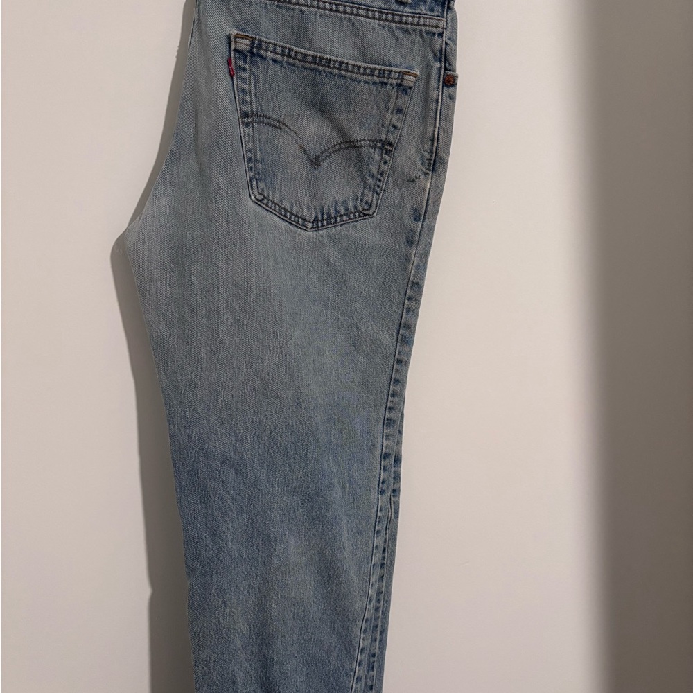 Levi's Classic 550 38x30 Light Blue Straight Jeans